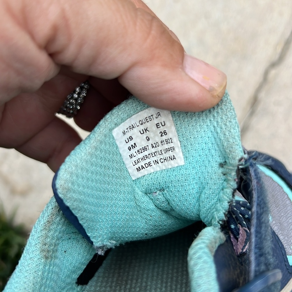 Merrell Kids Sneakers - Blue and Green - Picture 12 of 13